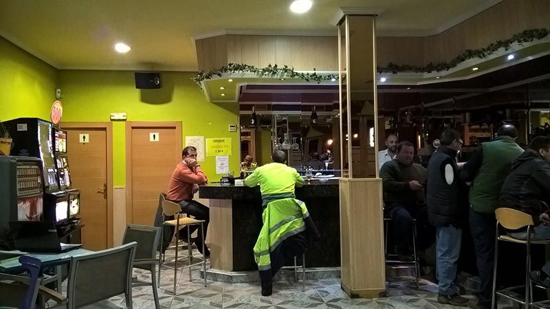 Antes Decoración Bar Cascajo Valladolid